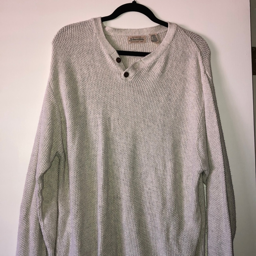 men’s vintage knitted sweater